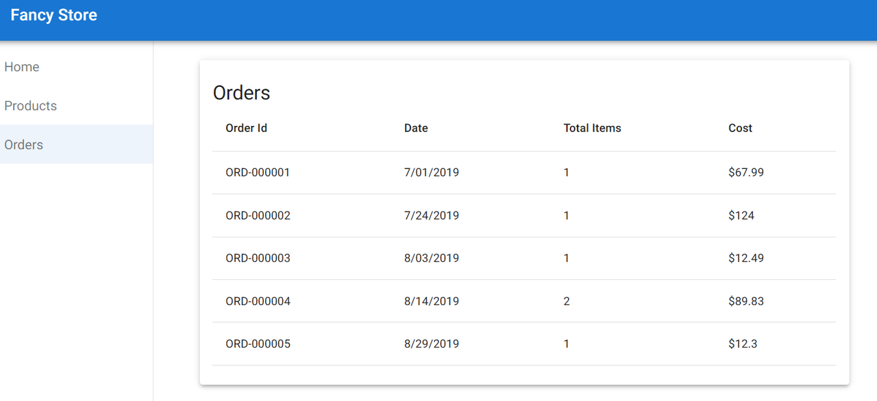 microservice로 분린된 orders