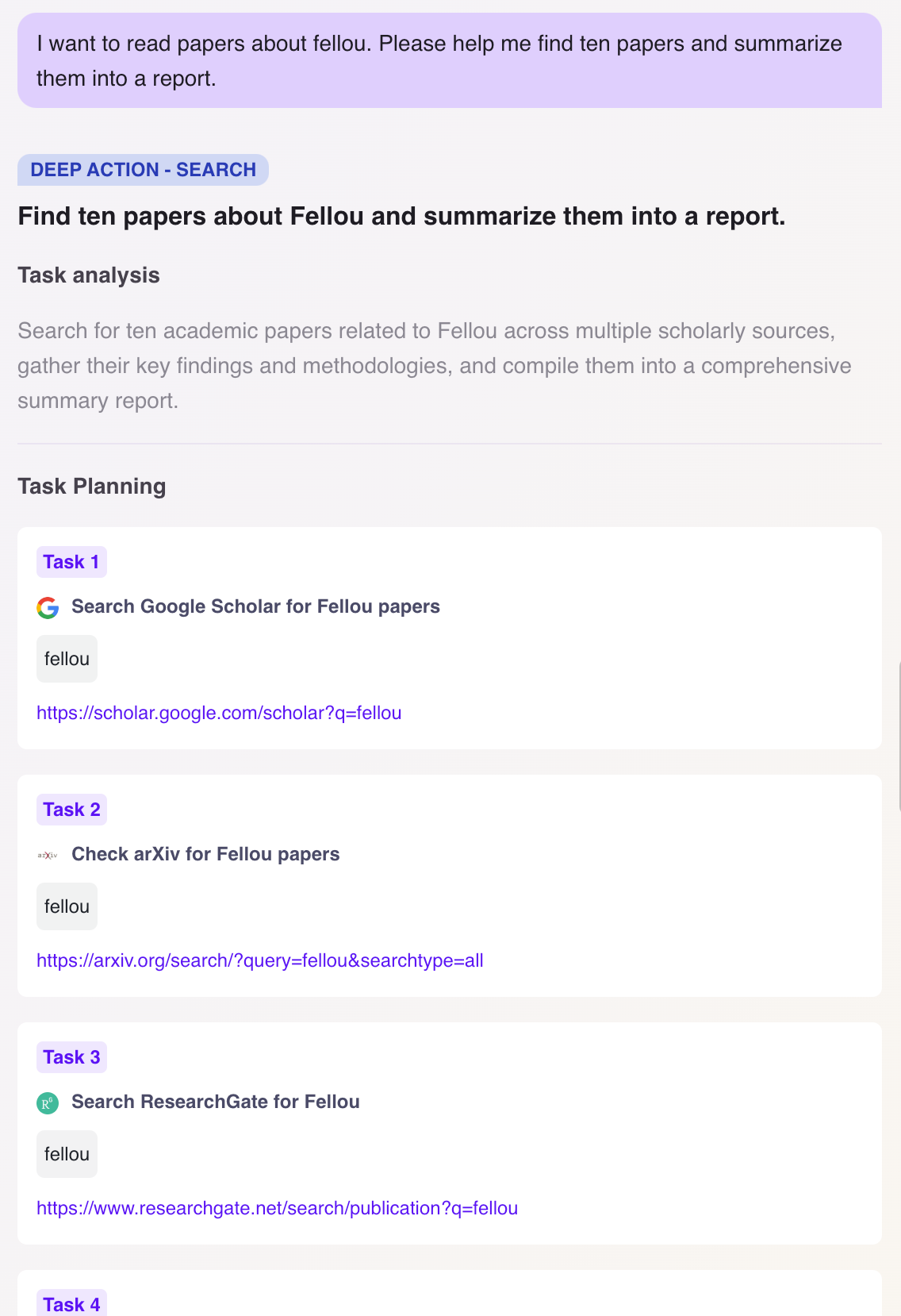Experience with Fellou: The World’s First Agentic Browser image 8