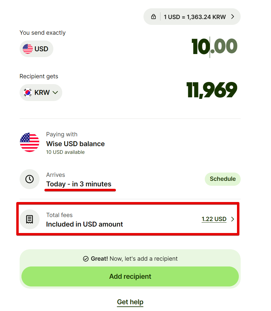 Wise로 쉽게 USD 통장 개설하기(해외송금/입금-SWIFT ) 이미지 25