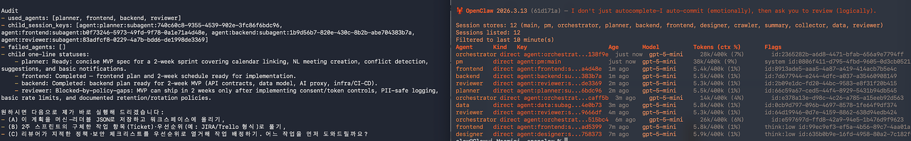 Building a Multi-Agent Orchestrator on a Mac Mini M4(32GB) with OpenClaw image 3